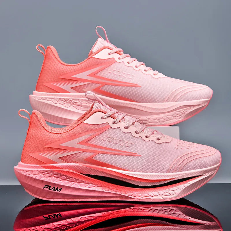 Specialty Marathon Running Shoes for Men Sports Breathable Lightweight Carbon Plate Women's Comfortable Athletic Non-Slip Sneakers