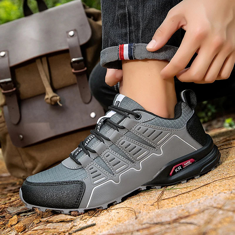 Sapatos de Ciclismo Sem Fecho para Homem, Sapatos de Caminhada Antiderrapantes para Montanha e Todo-o-Terreno, Sapatos Desportivos Respiráveis, Sapatos de Ciclismo de Estrada
