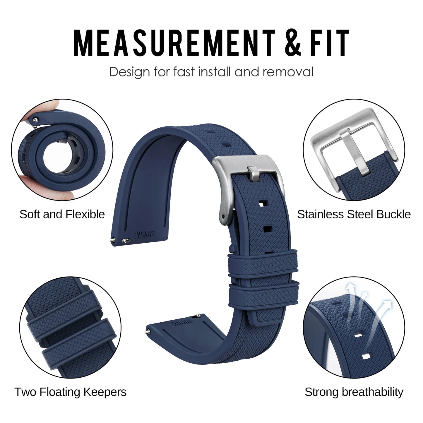 San Martin Grade 5 Titanium Watch SN0121TD PT5000/ST2130 Automatic Movement Watch 300M Waterproof Adjustable Clasp Wristwatch