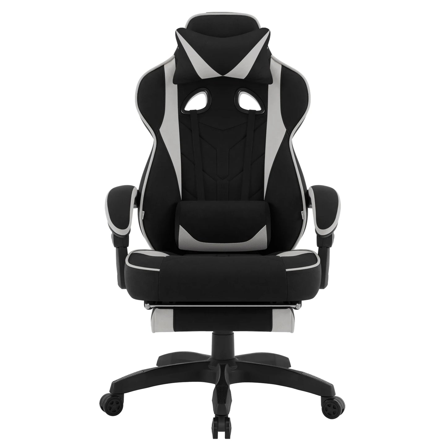 WOLTU Executive Office Chair Breathable Gaming Chair Ergonomic Gamer Computer Chair with Lumbar Cushion Headrest Footrest