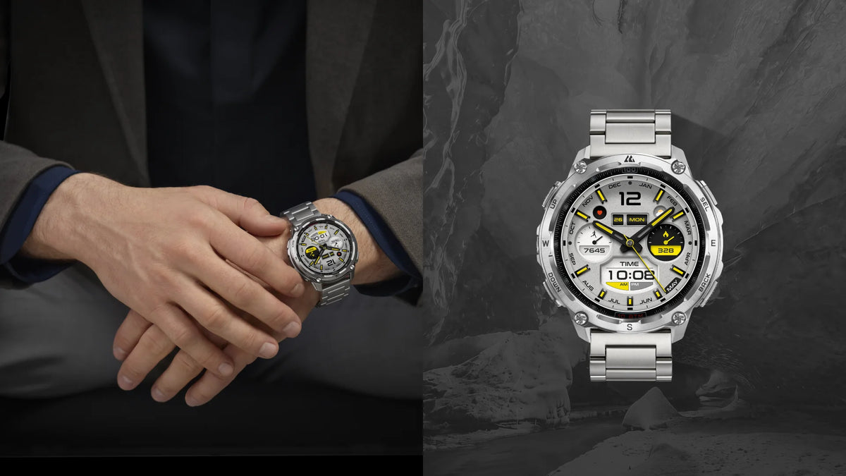 KOSPET Tank T4 SE robuust smartwatch voor heren, militaire kwaliteit, volledig roestvrij staal, GPS, 100 m waterdicht, 45 m vrijduiken, gezondheidsmonitor