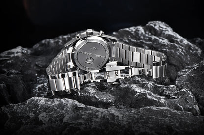 PAGANI DESIGN New 2026 Retro Luminous Moon Watch Men's Quartz Speed Sport Chronograph AR Sapphire Mirror VK64 Steel Men's Watches