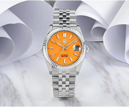 San Martin 36.5mm Men's Dress Watch Top Brand Luxury Automatic Mechanical Fashion Couples Watches Sapphire Waterproof 100m BGW9