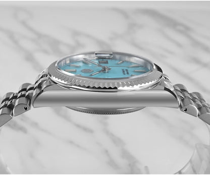 San Martin 36.5mm Men's Dress Watch Top Brand Luxury Automatic Mechanical Fashion Couples Watches Sapphire Waterproof 100m BGW9