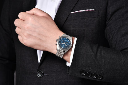 PAGANI DESIGN New 2026 Retro Luminous Moon Watch Men's Quartz Speed Sport Chronograph AR Sapphire Mirror VK64 Steel Men's Watches