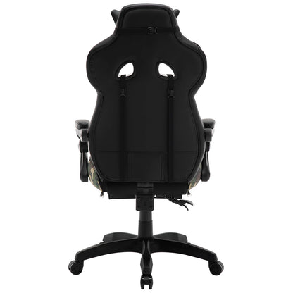 WOLTU Swivel  Gaming Racing Chair Desk Office Computer Chair Sports Seat with Headrest Lumbar Cushion Footrest Gamer Chair