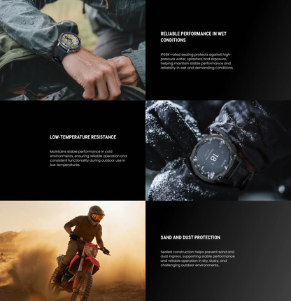 KOSPET Tank T4 SE robuust smartwatch voor heren, militaire kwaliteit, volledig roestvrij staal, GPS, 100 m waterdicht, 45 m vrijduiken, gezondheidsmonitor