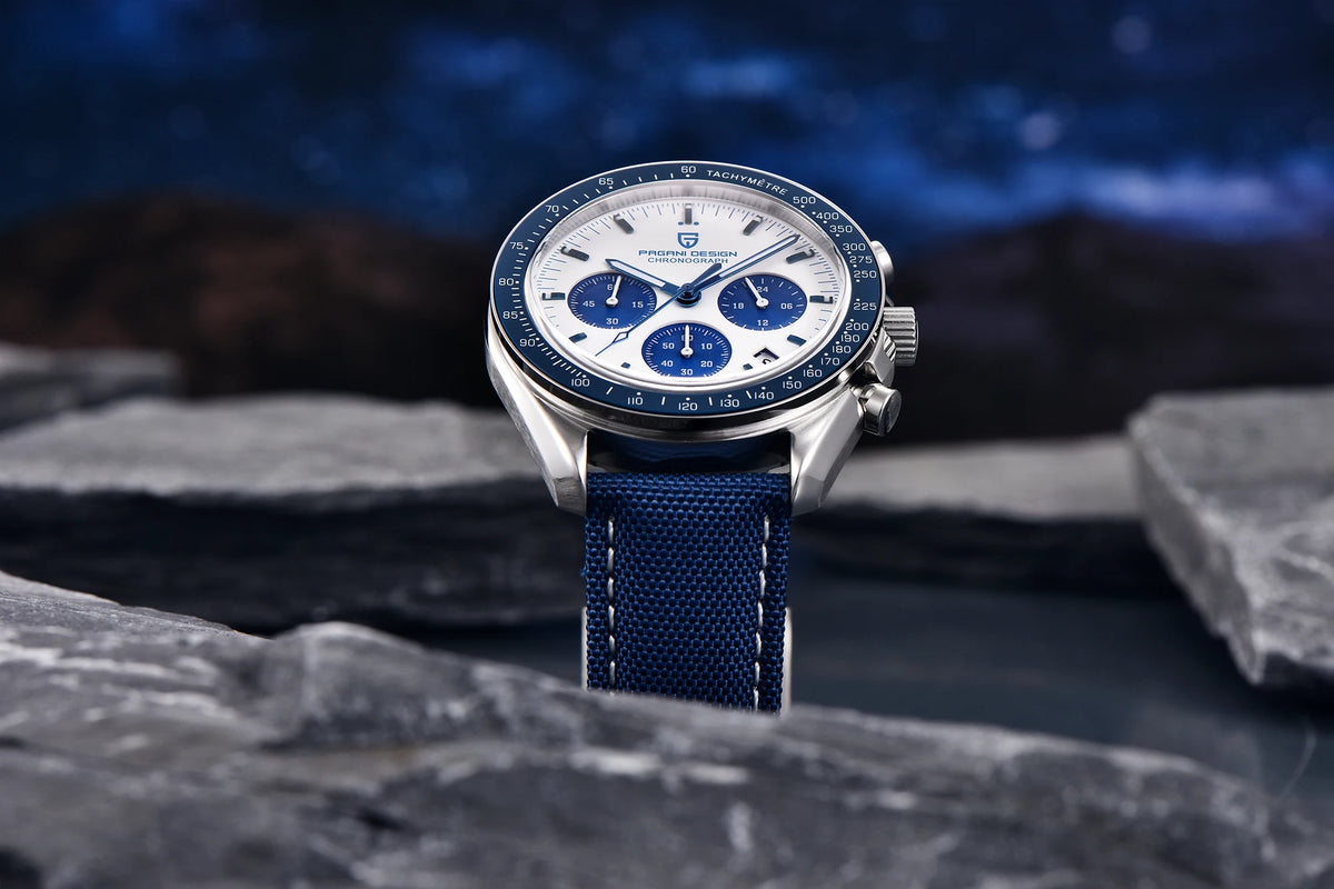 PAGANI DESIGN 2025 New AK Project Men's Watches Luxury Quartz Wrist Watch For Men AR Sapphire Speed Chronograph Automatic Date