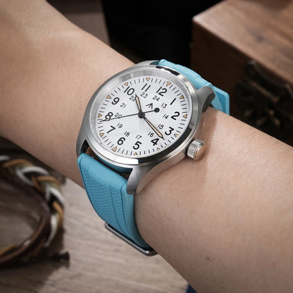 San Martin Grade 5 Titanium Watch SN0121TD PT5000/ST2130 Automatic Movement Watch 300M Waterproof Adjustable Clasp Wristwatch