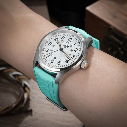 San Martin Grade 5 Titanium Watch SN0121TD PT5000/ST2130 Automatic Movement Watch 300M Waterproof Adjustable Clasp Wristwatch