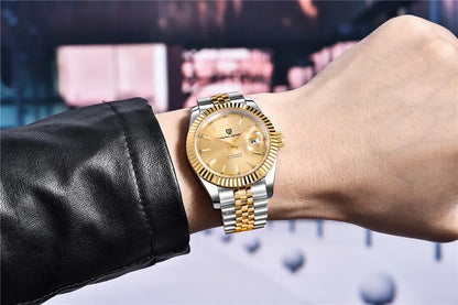2025 New PAGANI DESIGN Date Men's Mechanical Watches Top Brand Luxury Automatic Wrist Watch for Men NH35A Movement 100M Waterproof
