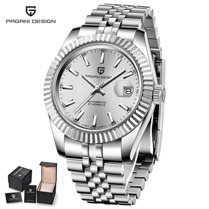 2025 New PAGANI DESIGN Date Men's Mechanical Watches Top Brand Luxury Automatic Wrist Watch for Men NH35A Movement 100M Waterproof