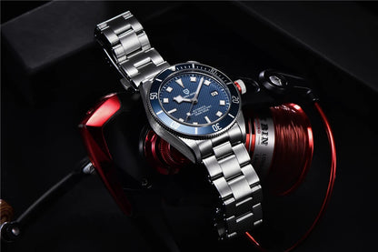 2026 New PAGANI DESIGN BB58 Luxury Automatic Mechanical Men Watch Sapphire Japan Movt Watch 316L All Steel Waterproof Man Watch
