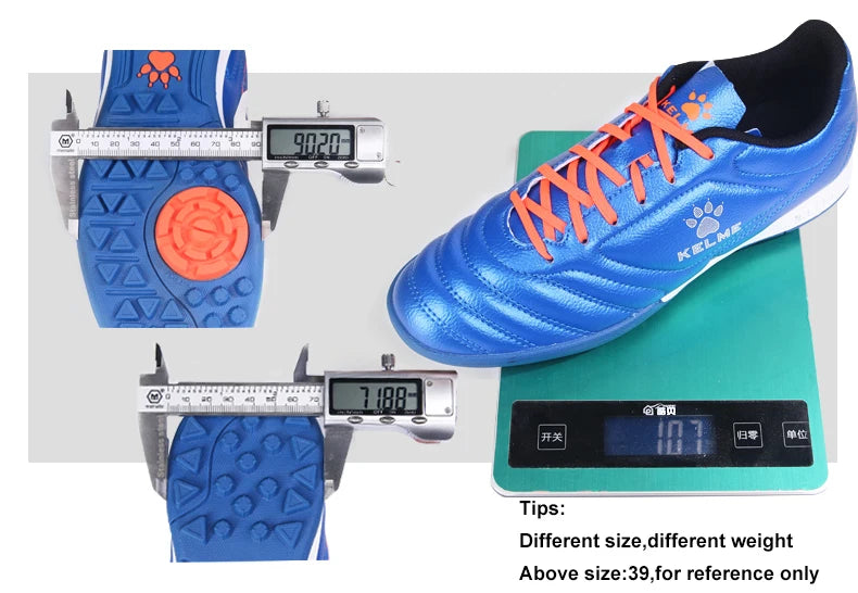 KELME Men Training TF Soccer Shoes Artificial Grass Anti-Slippery Youth Football Shoes AG Sports Training Shoes 871701