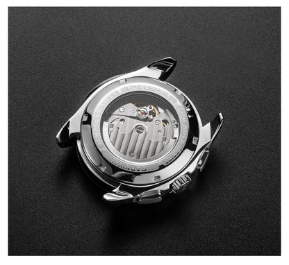 Men's Watch New Carnival Automatic Watches Men Business Mechanical Clock Leather Strap Waterproof Luxury Brand Clock