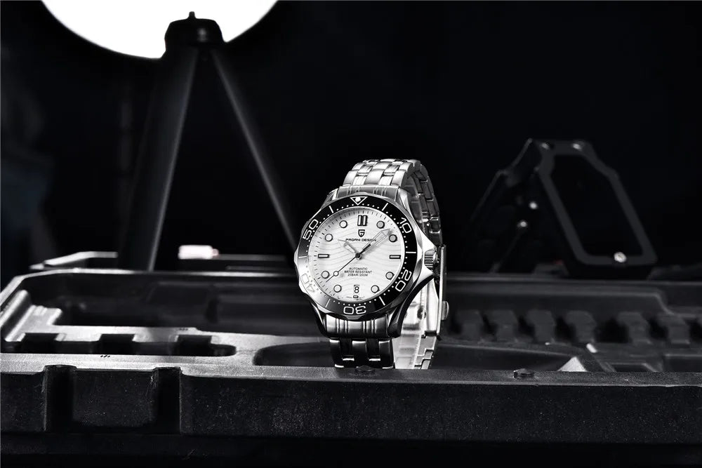 2022 New PAGANI DESIGN 1685 Men's Watches Mechanical Wristwatch for men Automatic watch men Japan NH35A 20Bar Dive Clock