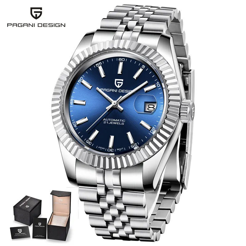 2025 New PAGANI DESIGN Date Men's Mechanical Watches Top Brand Luxury Automatic Wrist Watch for Men NH35A Movement 100M Waterproof