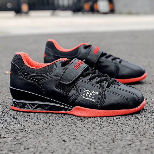 Professional Weightlifting Shoes Weight Lifting Shoe High-Top Gym Training Bodybuilding Squat Power Lifting