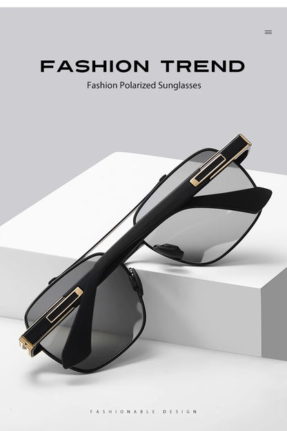 CoolPandas High Quality Sunglasses Polarized Men Women Photochromic UV400 Protection Driving Sun Glasses Unisex Chameleon Lens