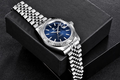 PAGANI DESIGN 8215 Movement Men Mechanical Wristwatches Sapphire Glass Luxury Watch for Men Steel 100M Waterproof Clock PD1645