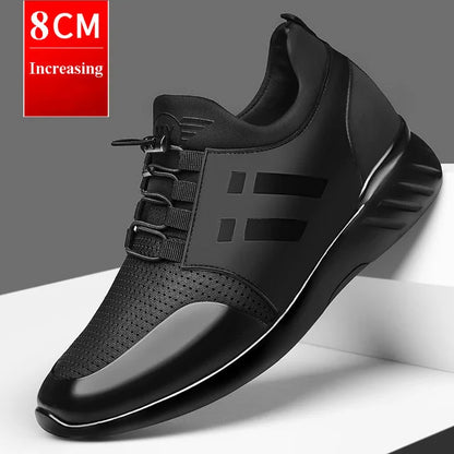 Oein 2022, baskets pour hommes, qualité supérieure, talon de 6 cm, chaussures de style britannique, nouvelles baskets d’été respirantes, chaussures de ville décontractées, grandes tailles, chaussures de bureau pour ho