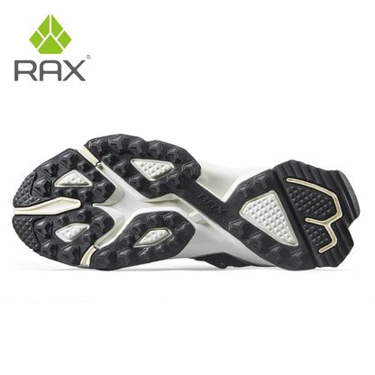 RAX Winter Men's and Women's Hiking Shoes Snow Boots Waterproof Leather Sports Shoes Super Warm Men's Outdoor Work Boots