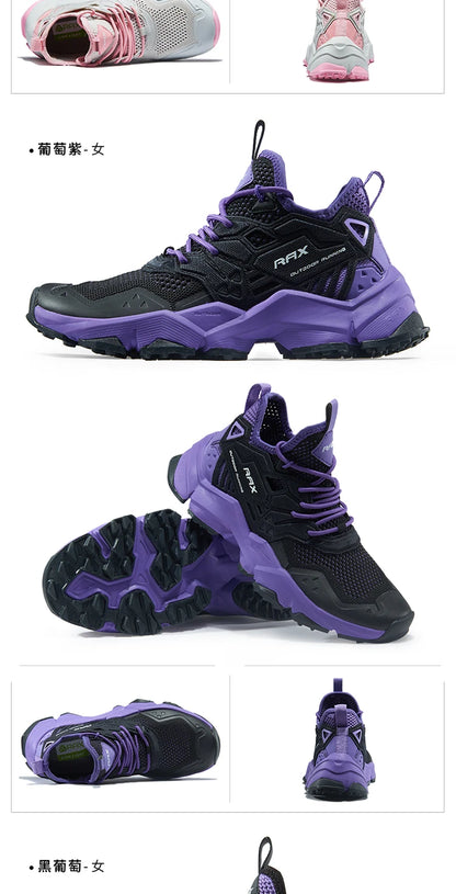 Rax Men Hiking Shoes Breathable Outdoor Sports Sneakers Lightweight Mountain Climbing Trekking Shoes Lightweight Shoes