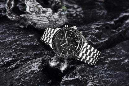PAGANI DESIGN Planetary Series Saturn Light Tan  Quartz Watch Men Speed Chronograph AR Sapphire crystal Wristwatch Men 2026 New