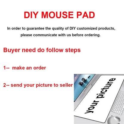 Overwatch Mouse Pad Large DIY Kawaii XXL PC Computer Desk Mat Gamer Office Carpet Keyboard Table Gaming Accessories Mousepad