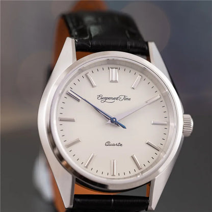 Escapement Time Quartz Watch 40mm Case VH31 Heat Treatment Hand