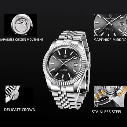 2025 New PAGANI DESIGN Date Men's Mechanical Watches Top Brand Luxury Automatic Wrist Watch for Men NH35A Movement 100M Waterproof