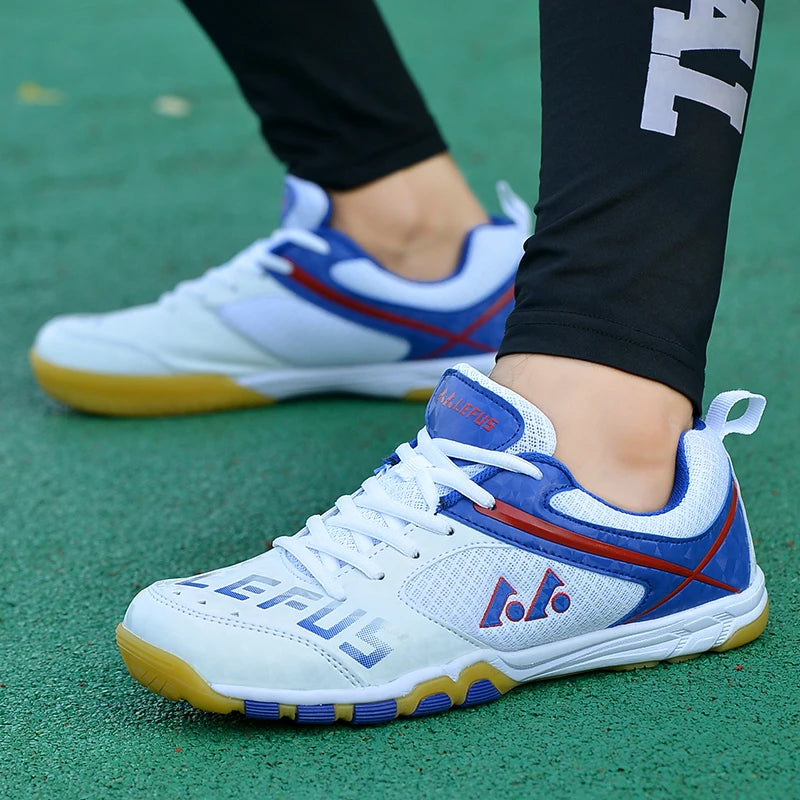 Men's Professional Volleyball Shoes Unisex Sports Breathable Damping Shoes Women’s Mesh Wear-Resistant Sneakers Size 36-45