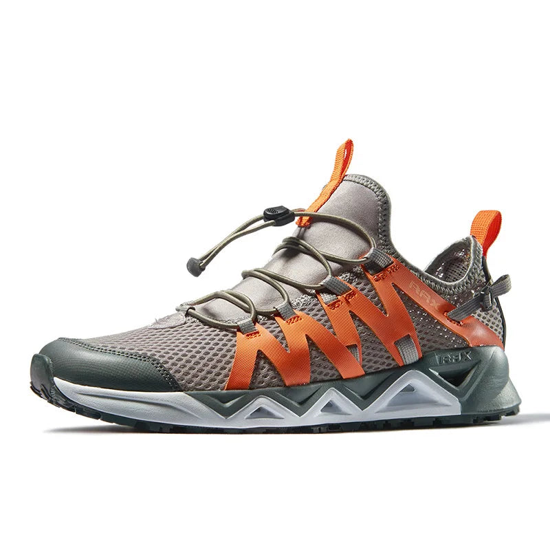 Rax men's aqua shoes walking breathable fishing shoes women wading shoes anti-slip water shoes sports upstream hiking sneakers