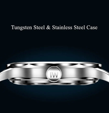 Reloj CARNIVAL Mens Tungsten Mechanical Watch Brand Luxury NH36 Automatic Movement Wristwatches for Men Waterproof Montre Homme