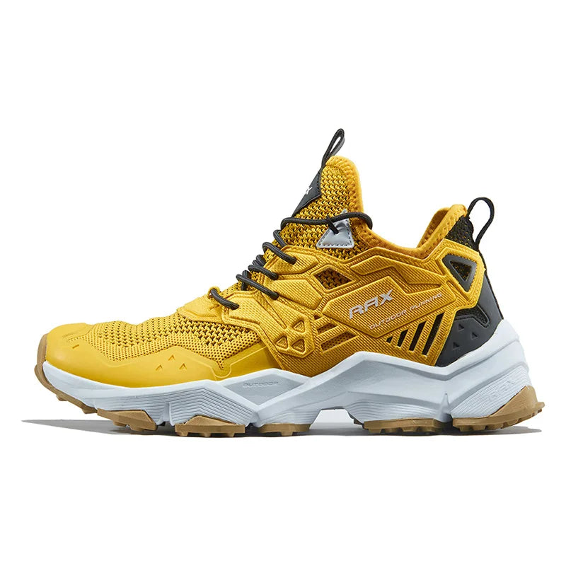 Rax Men Hiking Shoes Breathable Outdoor Sports Sneakers Lightweight Mountain Climbing Trekking Shoes Lightweight Shoes