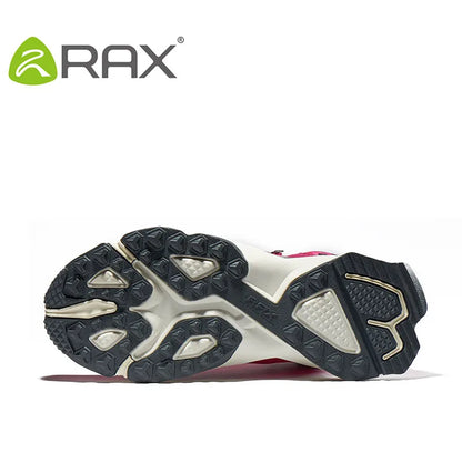 RAX Women Hiking Boots Waterproof Trekking Shoes Lightweight Mountain Climbing Boots Antislip Outdoor Sports Shoes Tourism