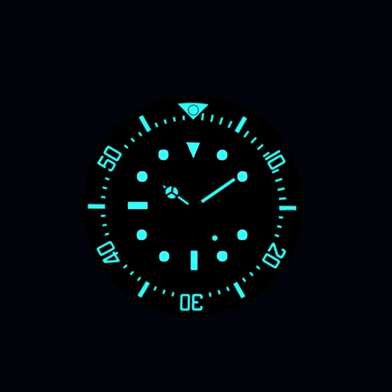 Cronos Automatic Diving Watch Stainless Steel 2000Meters Water Resistance Professional Diver PT5000 SW200 Miyota9015 90S5 L6027M