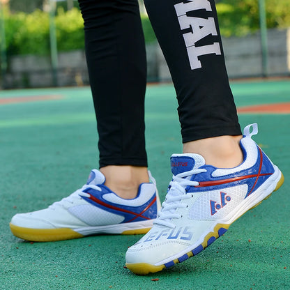 Men's Professional Volleyball Shoes Unisex Sports Breathable Damping Shoes Women’s Mesh Wear-Resistant Sneakers Size 36-45