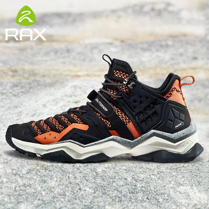 Rax Men's Hiking Shoes, Spring New Breathable Outdoor Sports Sneakers for Men, Mountain Shoes, Trekking Sports Shoes for Men