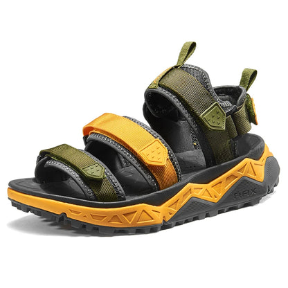 RAX Men's Sports Sandals Summer Outdoor Beach Sandals Men Aqua Trekking Water Shoes Men Upstream Shoes Women Quick-Drying Shoes