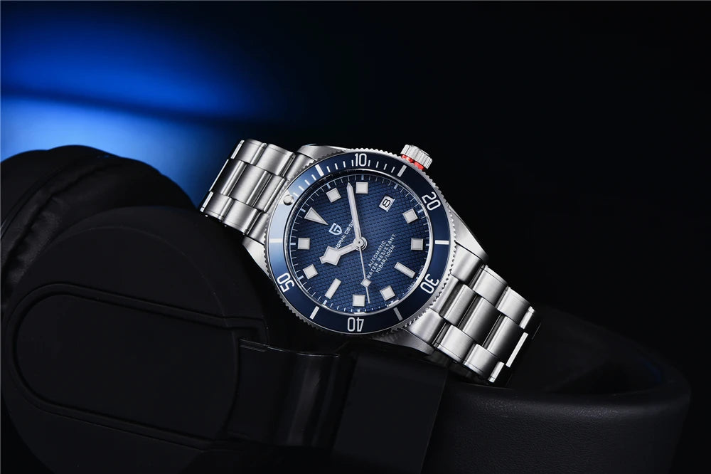 2026 New PAGANI DESIGN BB58 Luxury Automatic Mechanical Men Watch Sapphire Japan Movt Watch 316L All Steel Waterproof Man Watch