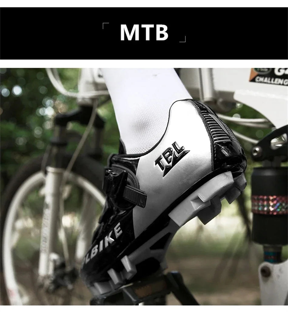Unisex Cycling Sneakers Road Women Cycling Shoes Nonslip Men Mountain Bike Shoes Racing SPD Outdoor Zapatillas Ciclismo Mtb