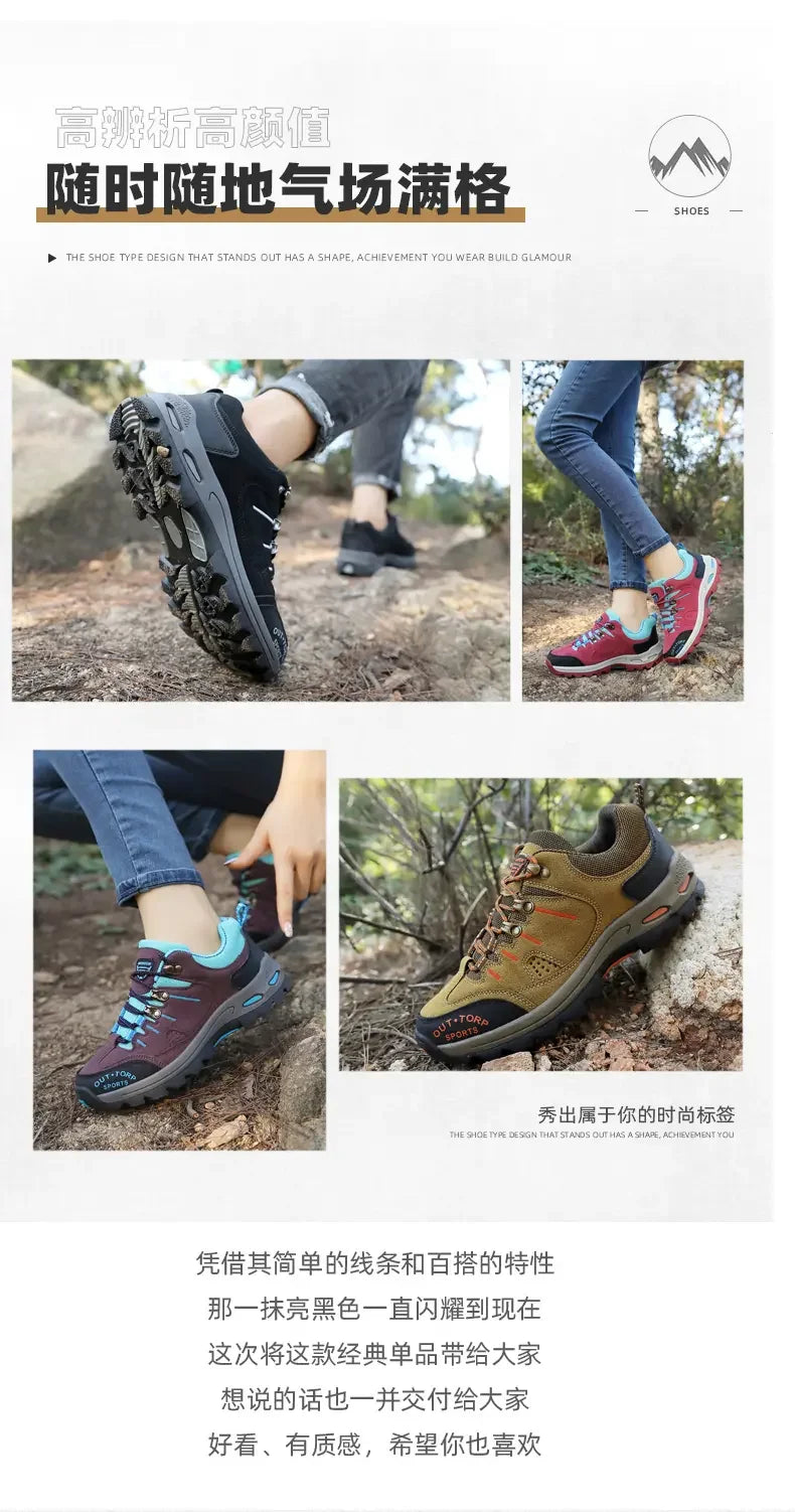 Retro Style Men Sports Shoes Autumn and Winter Short Boots Anti Slip Hiking Shoes Suitable for Ankle Boots Urban Commuting 2025