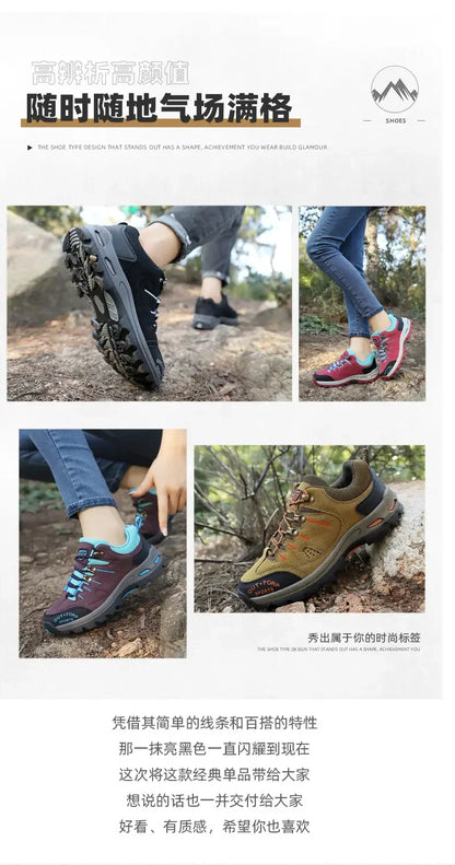 Retro Style Men Sports Shoes Autumn and Winter Short Boots Anti Slip Hiking Shoes Suitable for Ankle Boots Urban Commuting 2025