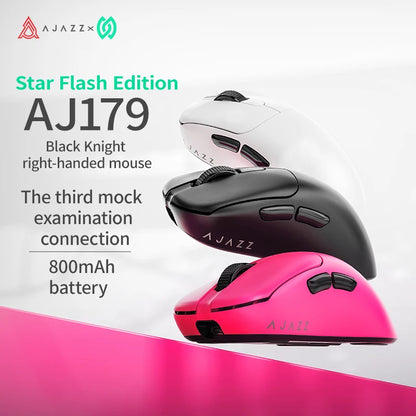 AJAZZ AJ179 NL Kabellose Maus Star Flash Version 3 Modi, niedrige Latenz, lange Akkulaufzeit, leichtgewichtige, anpassbare Office- und Gaming-Maus
