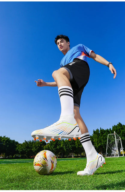 Miesten jalkapallokengät, ammattilaisjalkapallokengät, tekonurmikengät, futsal-kengät, nurmikengät, unisex-kengät, ulkoiluharjoittelukengät, jalkapallokengät, luistamattomat, hengittävät