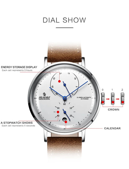 NEW Watch For Men Top Brand Luxury Sport Automatic Mechanical Mens Watches Military Style Waterproof Wristwatch Men Relogio