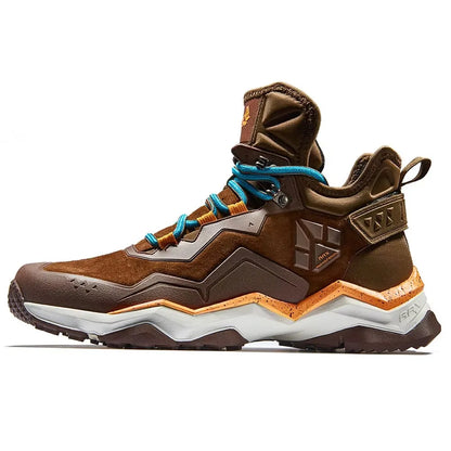 RAX Winter Men's and Women's Hiking Shoes Snow Boots Waterproof Leather Sports Shoes Super Warm Men's Outdoor Work Boots