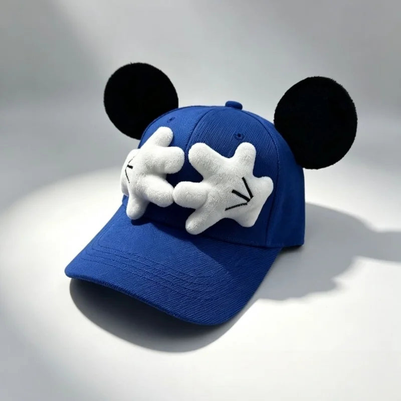 Anime Mouse Hot Sale Parent-Child Children's Baseball Cap Cartoon Big Eared Casual Sports Snapback Hat for Boys and Girls Gift