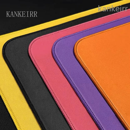 Black Speed Mouse Pad Pure Color High Elastic Non-slip Bottom Gaming Mouse Mat Premium E-Sports Mousepad Ultrafine Surfa Deskmat
